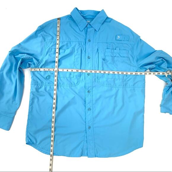 Reel Legends Lightweight Long Sleeve Button Down - Picture 4 of 14